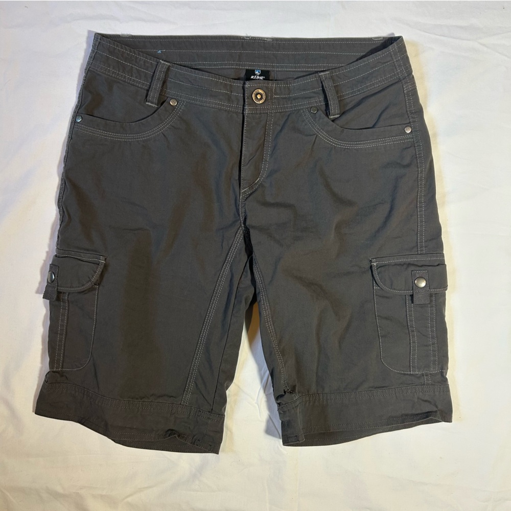 Women's Kuhl Dark Grey Splash Shorts 11" inseam